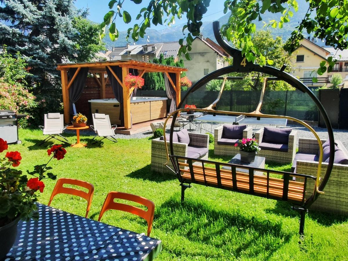 Le Cosy Lodge Departs Ski Alpe D'Huez 2 Alpes La Grave Et Col D'Ornon Detente Jacuzzi Piscine Sauna Bar Billard Le Bourg-dʼOisans Buitenkant foto